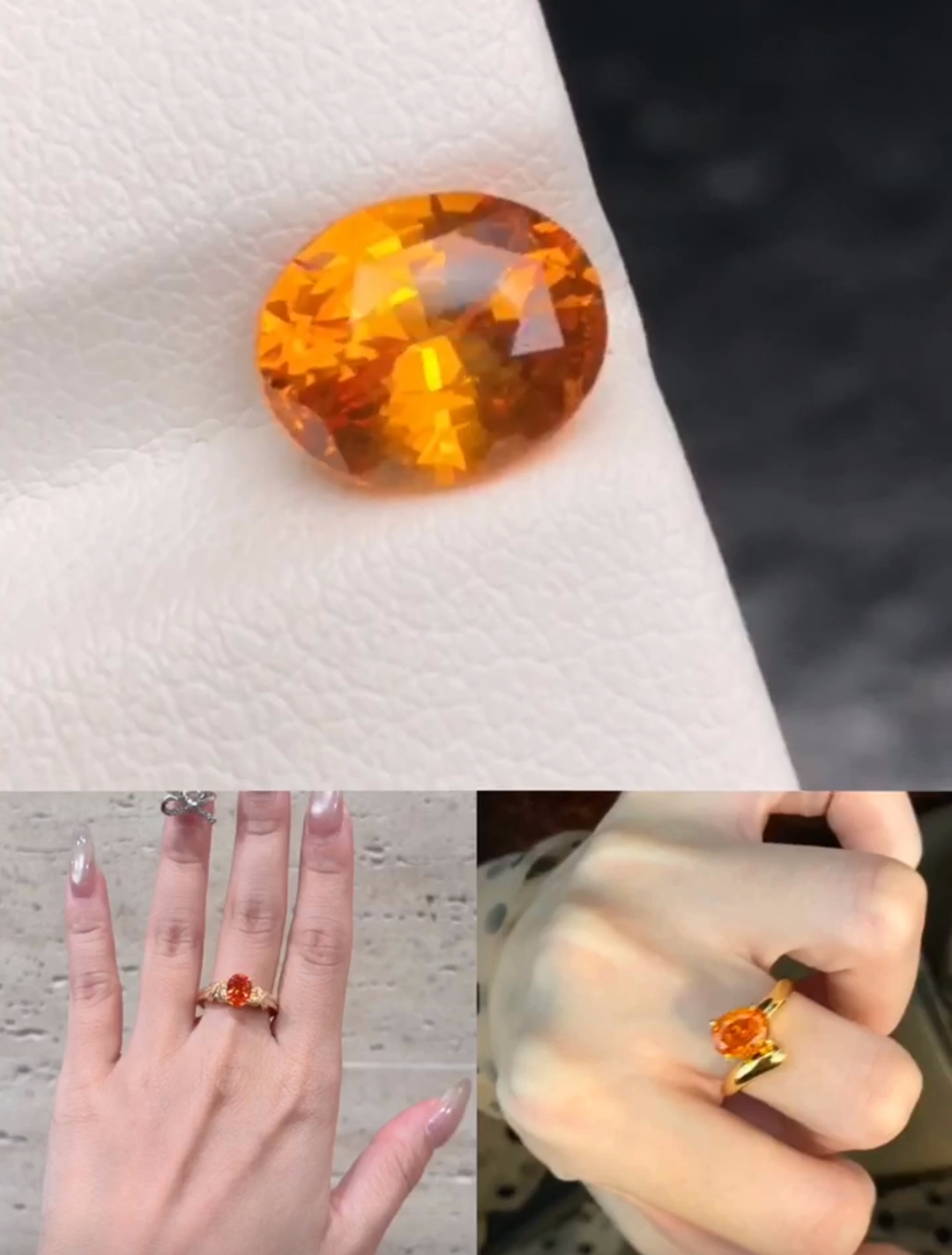 Orange Sapphire