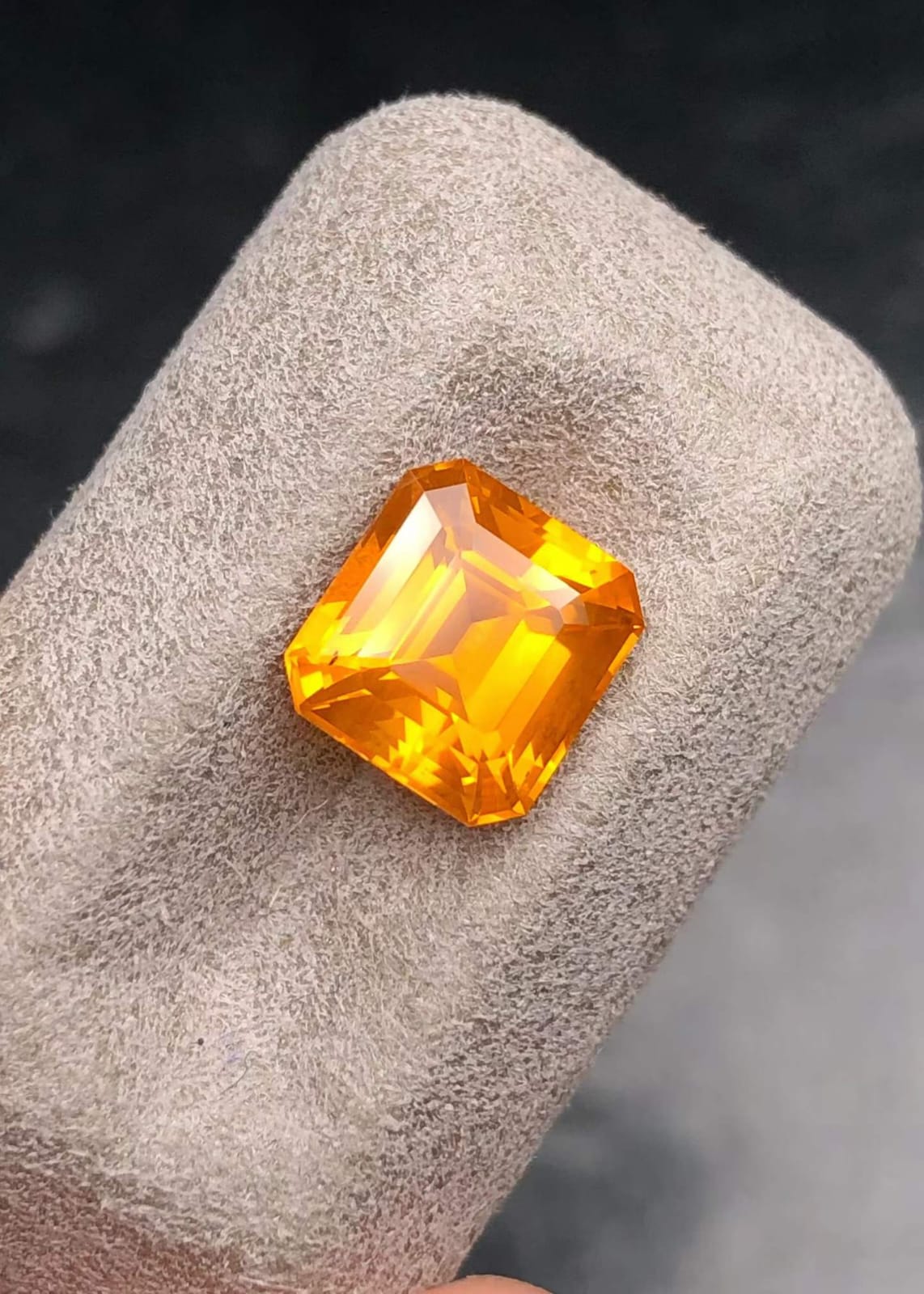 orange sapphire